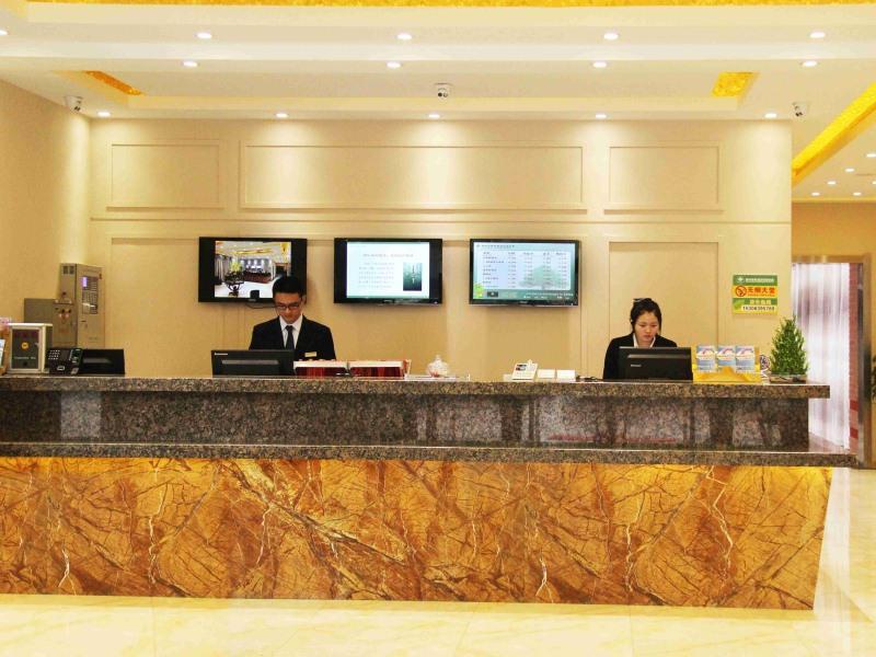 Greentree Inn Shandong Qingdao Development District Sdust Express Hotel Exterior foto