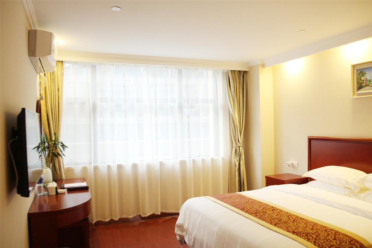 Greentree Inn Shandong Qingdao Development District Sdust Express Hotel Exterior foto