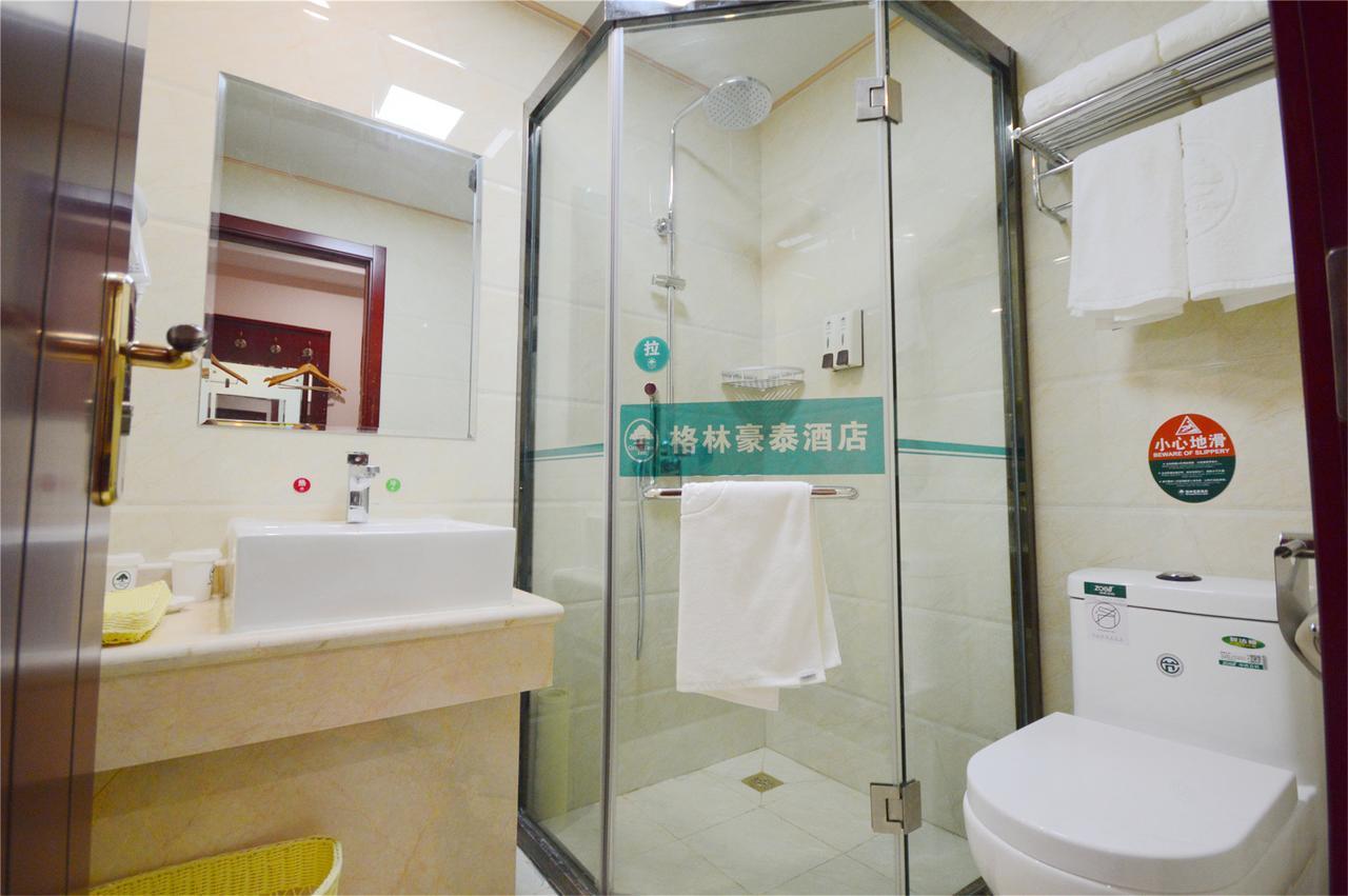 Greentree Inn Shandong Qingdao Development District Sdust Express Hotel Exterior foto